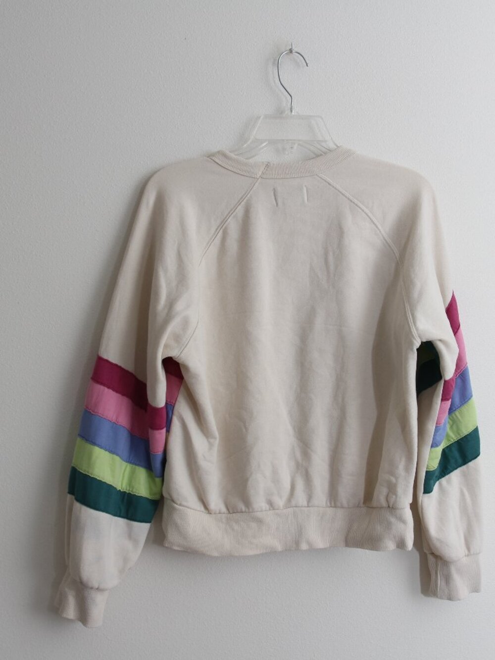 Marine Layer Cloud 9 Fleece Crewneck Sweatshirt Cool Wave Cotton Size Small - Picture 11 of 14